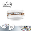 Destiny Jewellery Crystals From Swarovski 3 Laps Ring